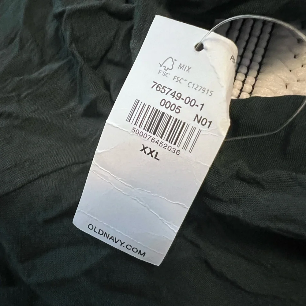 Old Navy Deep Green Women's Blouse - Picture 2 of 6
